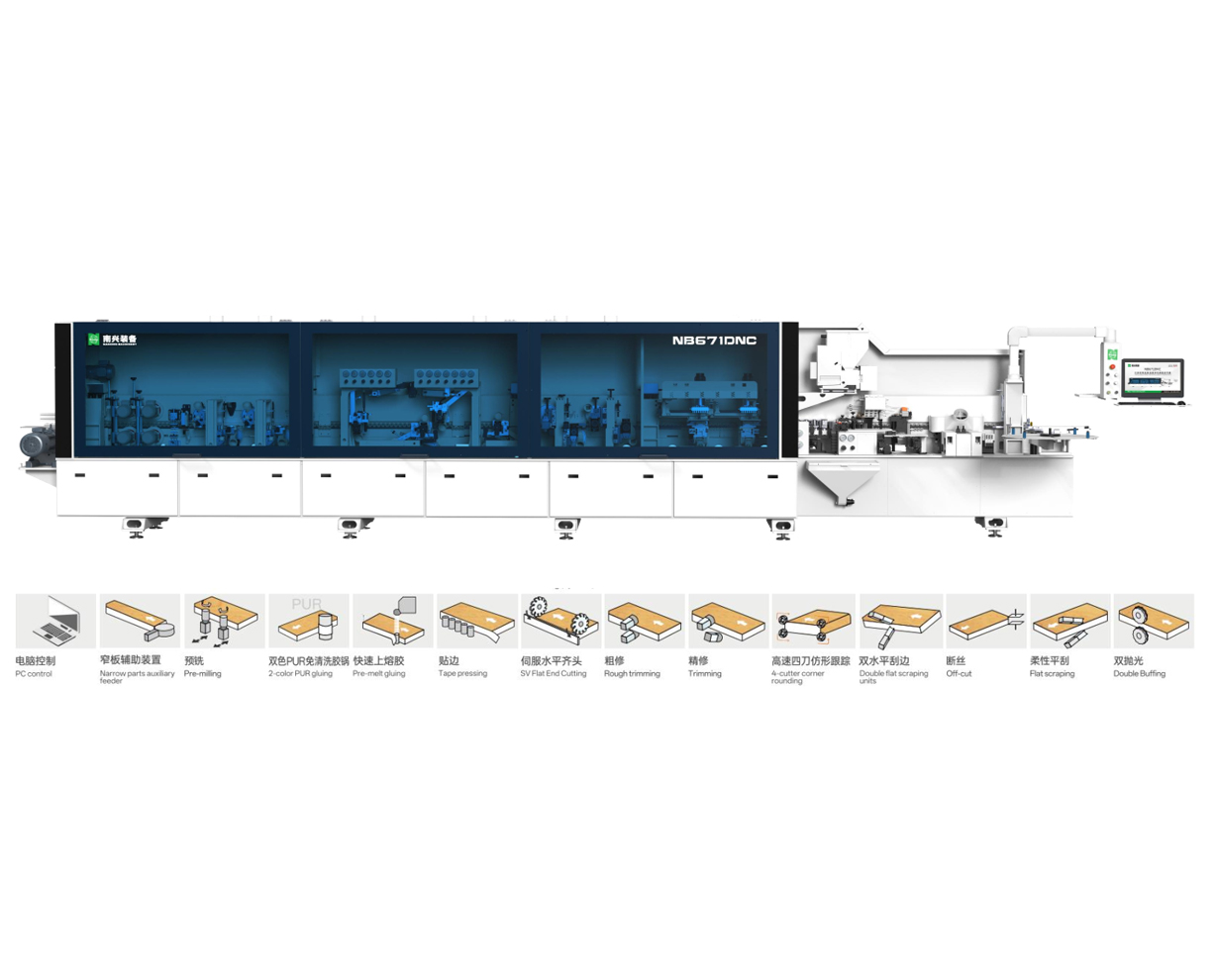 Edge Banding Machines - Double Gluing Units for Narrow Edge - Image 2