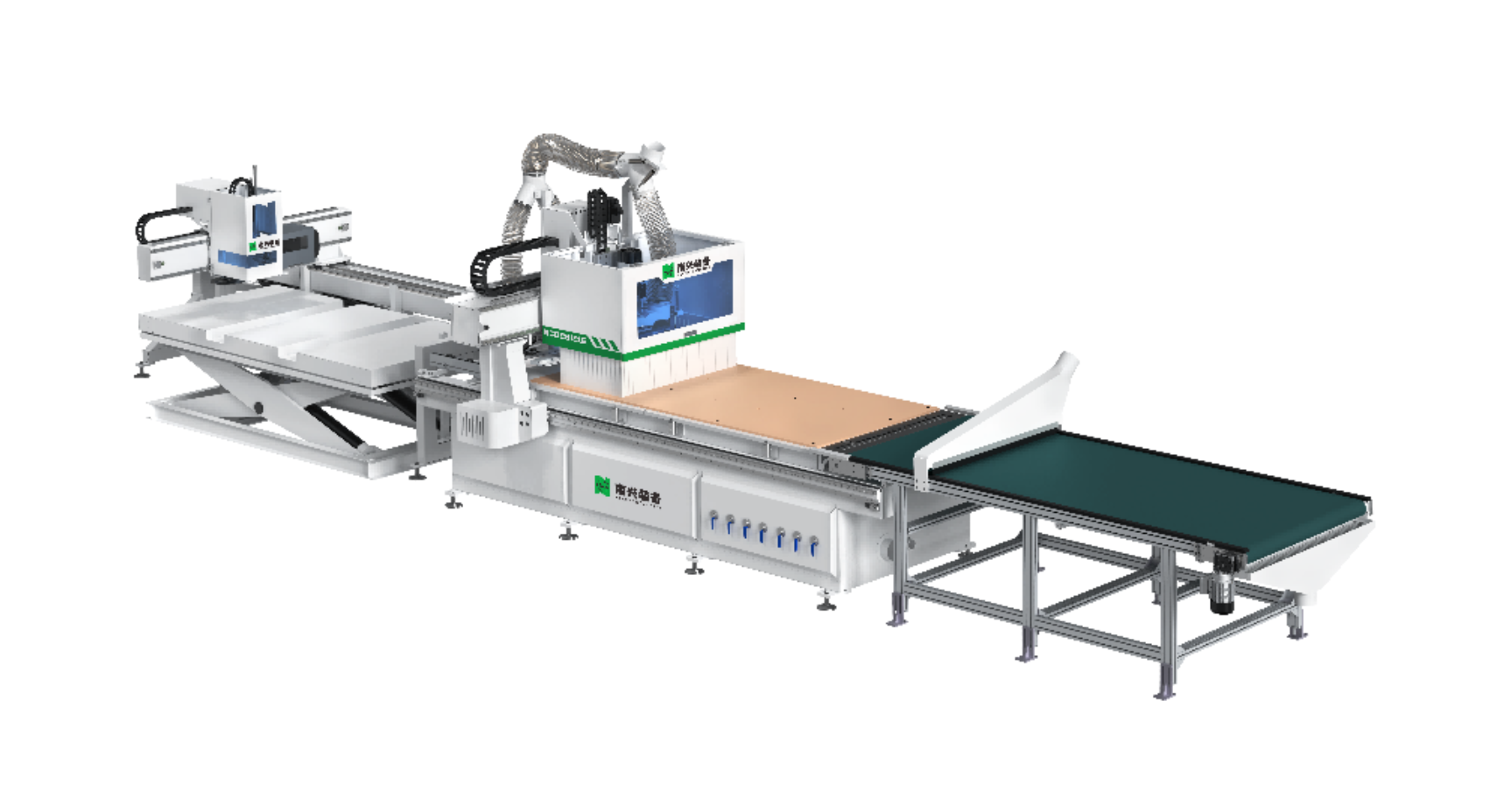 NC549SLP - CNC Nesting Machine with Loading & Labeling